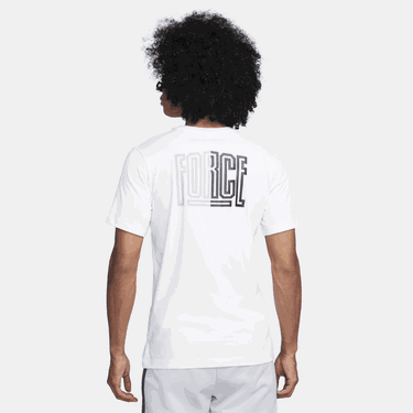 Tričko Nike Basketball Tee Biela | FN0803-100, 3