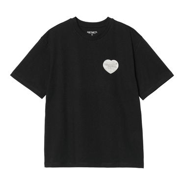 Tričko Carhartt WIP Women's Carhartt WIP Hartt Chain Short Sleeve T-Shirt Čierna | I034703_8, 0
