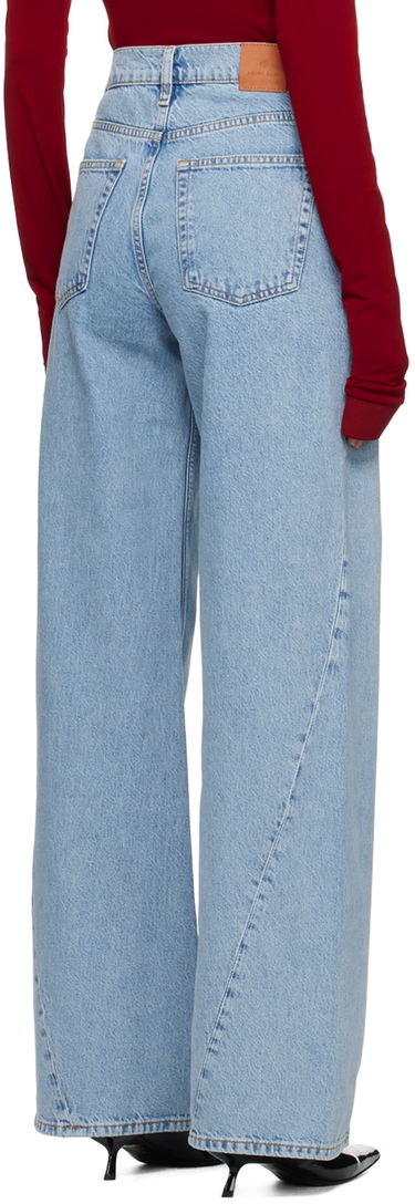 Džínsy Anine Bing ANINE BING Briley Wide Leg Jeans Modrá | A-06-1149-468, 2