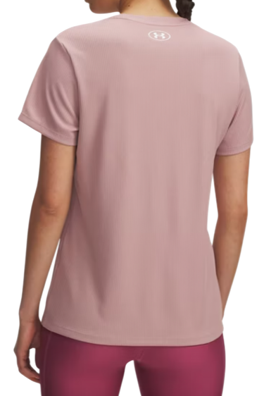 Tričko Under Armour Under Armour Tech Rib Short Sleeve T-Shirt Ružová | 1389852-673, 2