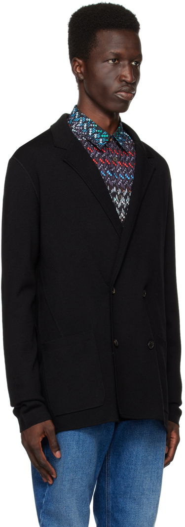 Sveter Paul Smith Paul Smith Double-Breasted Blazer Čierna | M1R-822X-K01795-79, 1