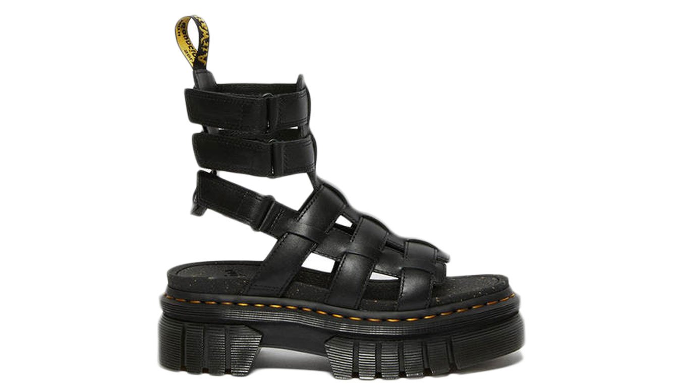 Ricki Nappa Lux Leather Platform Gladiator Sandals