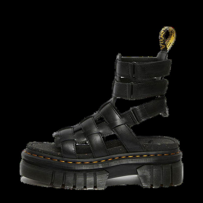 Tenisky a topánky Dr. Martens Ricki Nappa Lux Leather Platform Gladiator Sandals Čierna | DM27402001