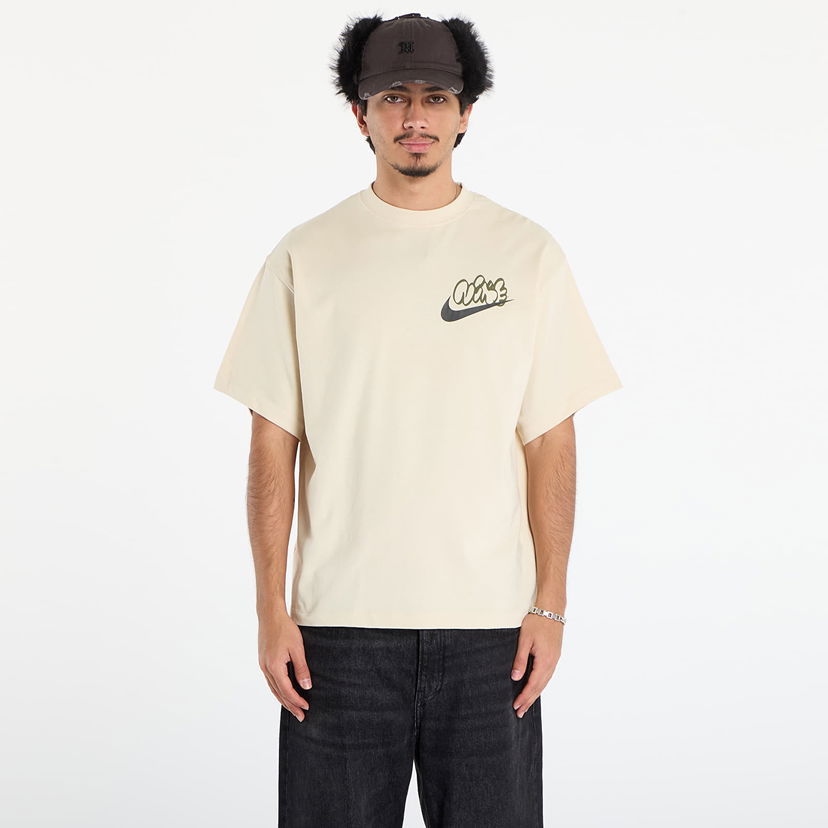 Tričko Nike Graphic T-shirt Solo Swoosh Béžová | IH4294-229