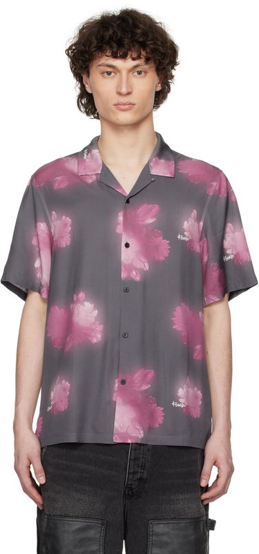 Košeľa Ksubi Ksubi Cursed Resort Short Sleeve Shirt Šedá | MSP25SH007, 0