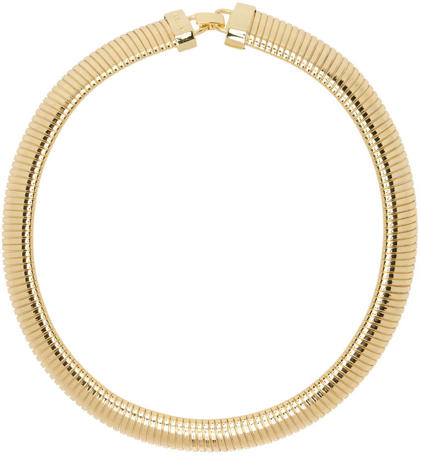 Náhrdelník Anine Bing ANINE BING Coil Chain Necklace Žltá | A-15-0550-920A, 0
