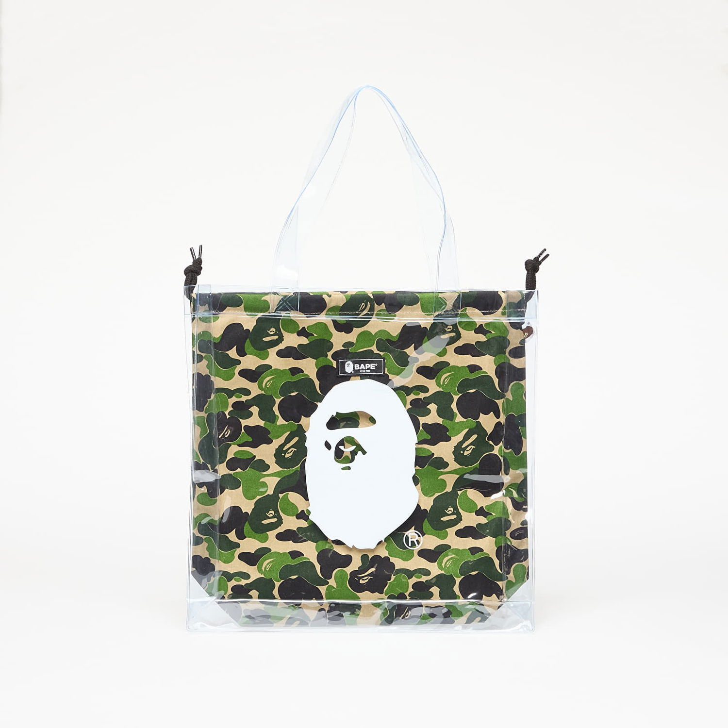 Tote bag BAPE A BATHING APE Abc Camo Clear Tote Bag Zelené | 001BAL301001MGRN, 0