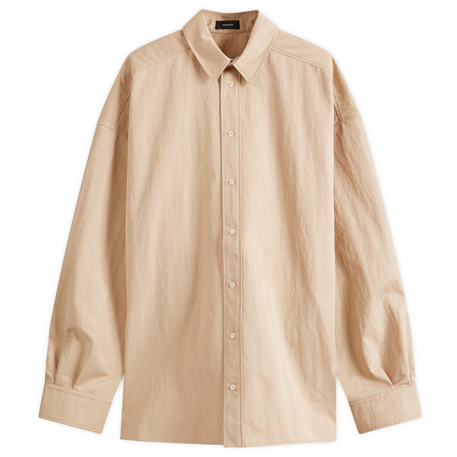 Košeľa WARDROBE.NYC Drill Shirt Béžová | W1077R16-KHK, 0
