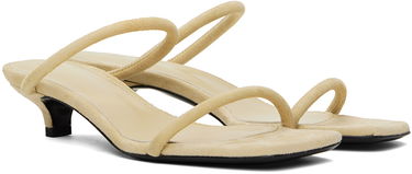 Doplnky TOTEME TOTEME 'The Minimalist' Heeled Suede Sandals Béžová | 243-WAS2065-LE0045, 3