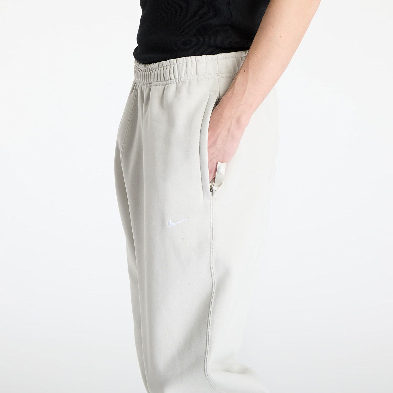 Tepláky Nike Solo Swoosh Fleece Pants Béžová | DX1364-072, 1