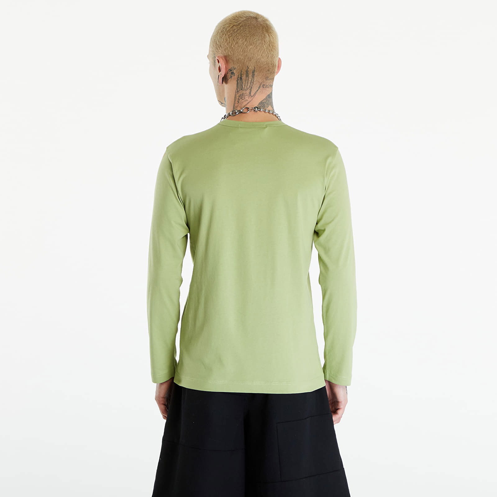 SHIRT Long Sleeve Tee Knit Khaki