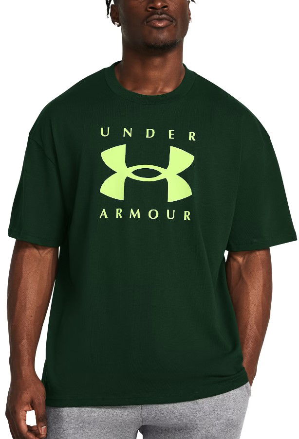 Tričko Under Armour Branded Short Sleeve T-Shirt Zelené | 1389146-301, 0