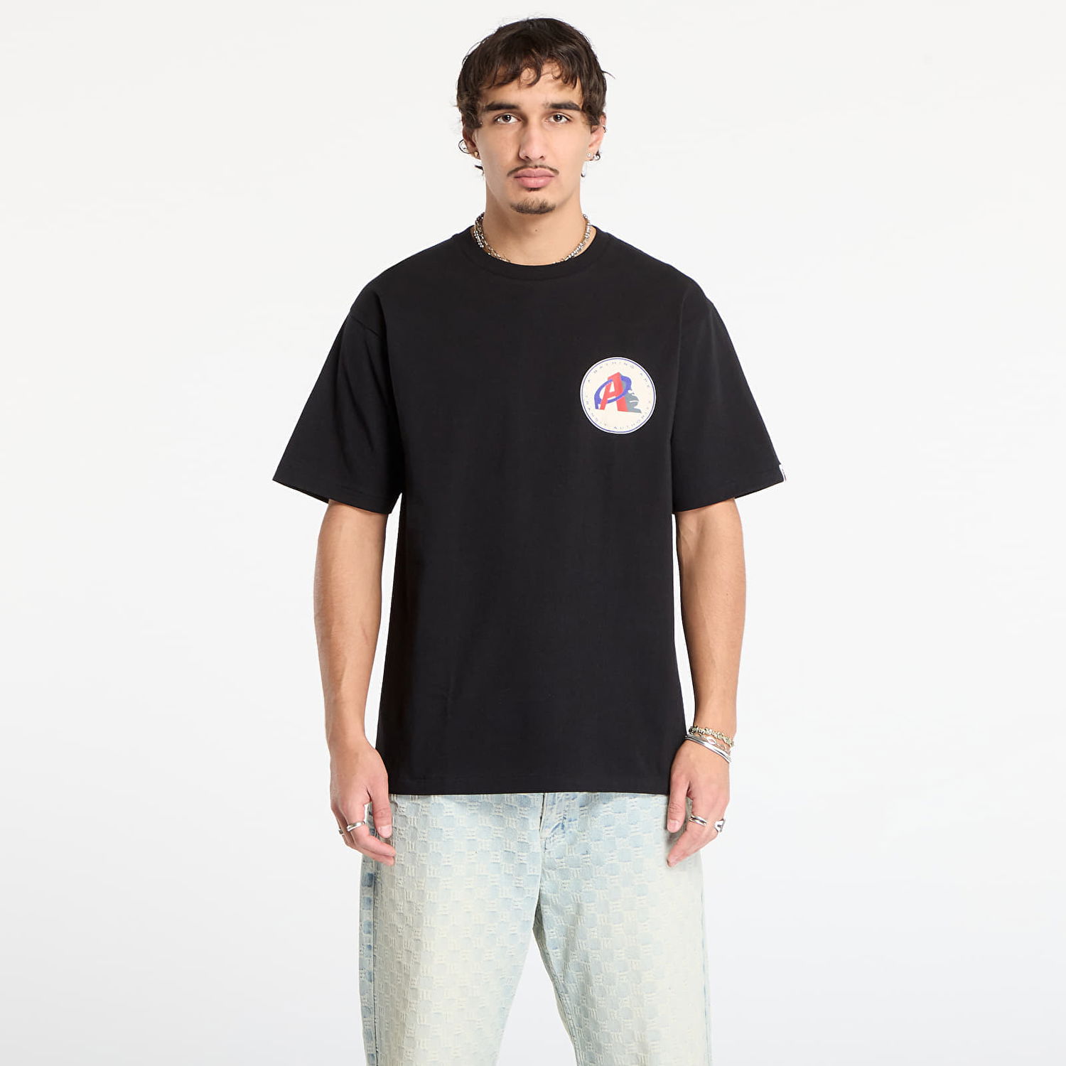 Tričko BAPE Ape Transit Authority T-Shirt Čierna | 001TEL801051MBLK, 0