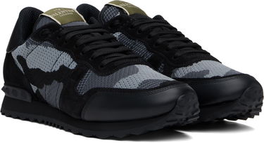 Starostlivosť o obuv Valentino Valentino Garavani Rockrunner Mesh Camouflage Čierna | 6Y2S0723QRK, 3