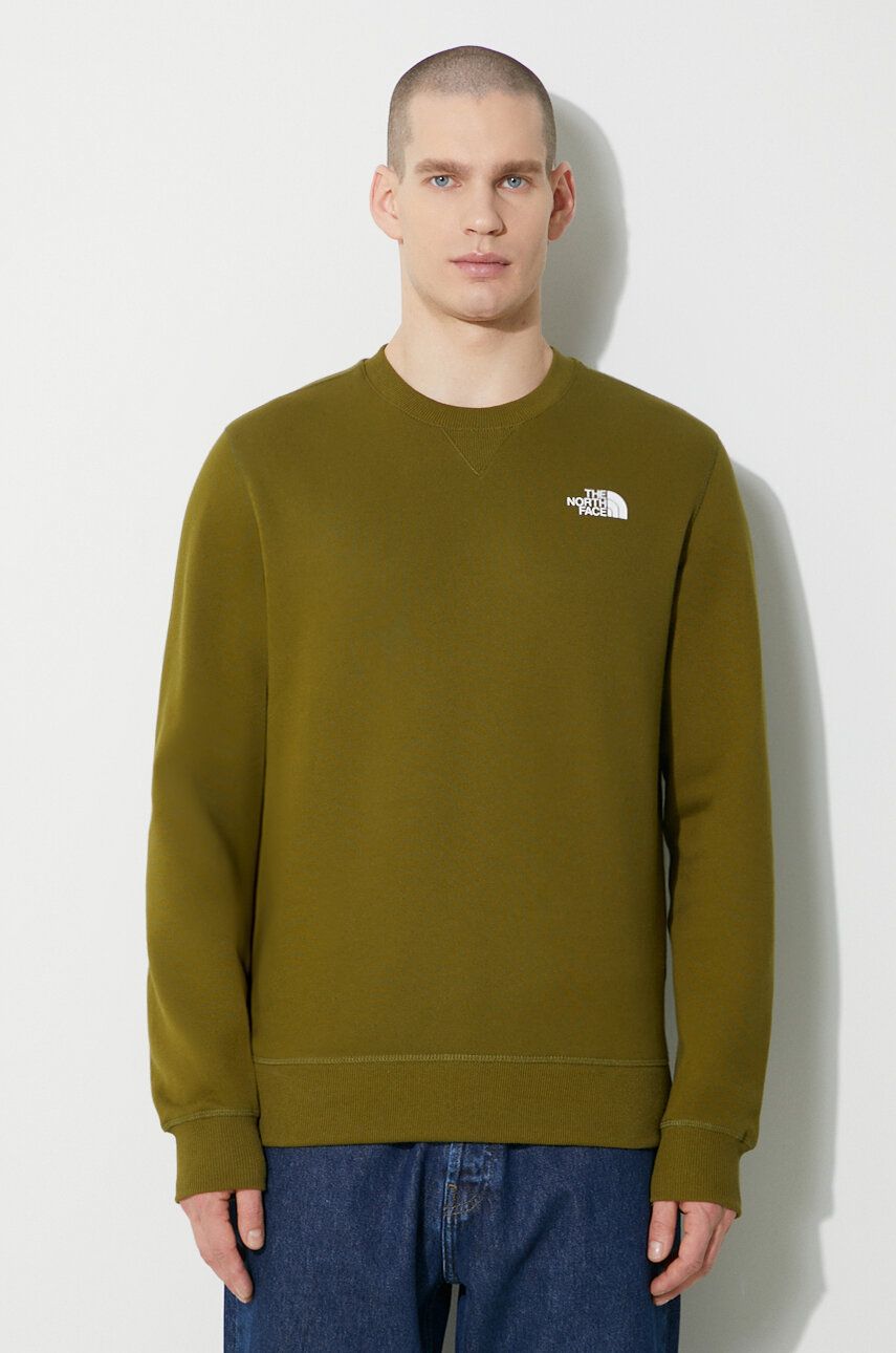 Mikina The North Face Crewneck Sweatshirt Zelené | NF0A7X1IPIB1, 0