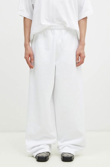 Tepláky VETEMENTS VETEMENTS Embroidered Logo Sweatpants Biela | UA66SP630W, 0