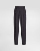 Dolce & Gabbana Pinstripe Virgin Wool Trousers Man Collection