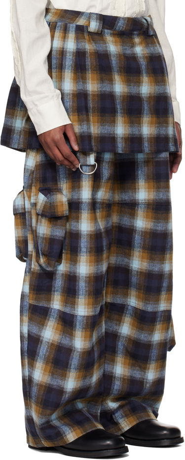 Cargo nohavice Collina Strada Collina Strada Plaid Cargo Pants Rôznofarebný | XX6024, 1