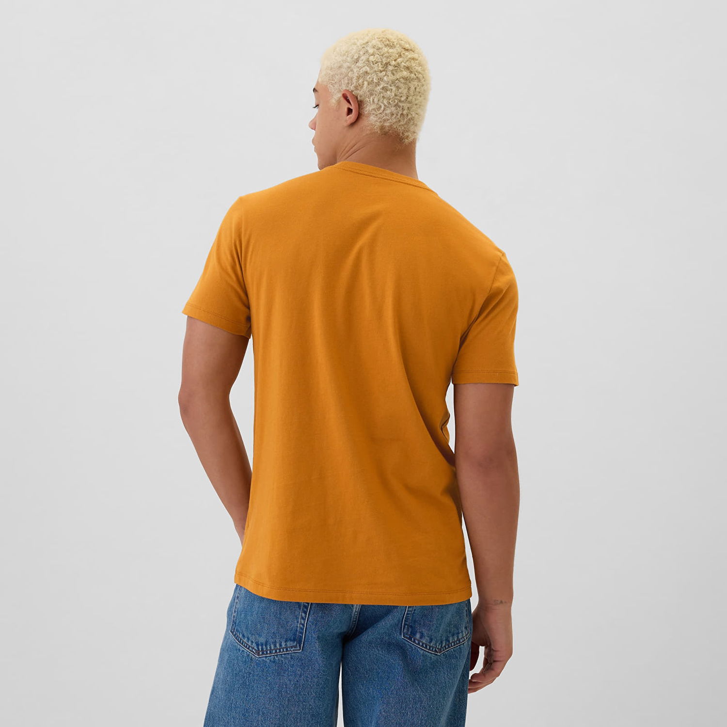Tričko GAP T-shirt Logo Tee Tigers Eye S Oranžová | 542172-00, 1