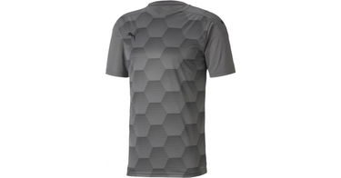 Tričko Puma Puma teamFINAL 21 Graphic T-Shirt Šedá | 70415013, 1