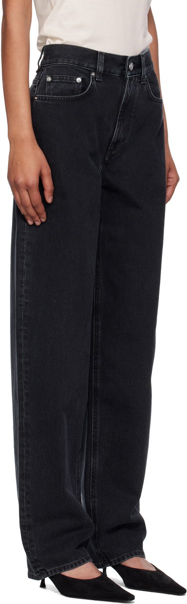 Džínsy Loulou de Saison Loulou de Saison Samur Straight-Leg Jeans Modrá | SAMUR LDS, 4