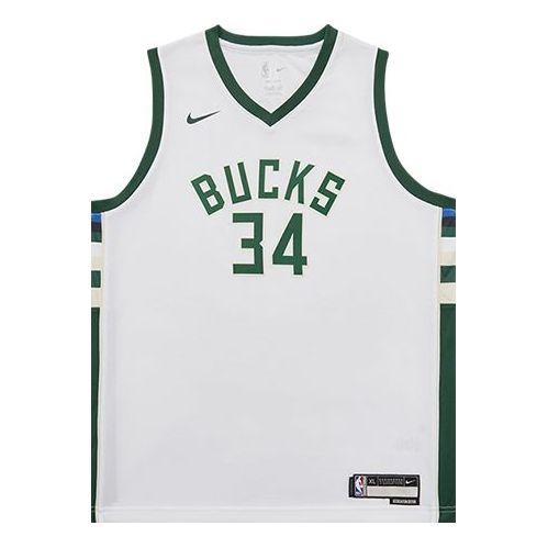 Dres Nike Milwaukee Bucks Giannis Antetokounmpo Jersey Biela | 3Z2B7BZ1P-BCKGA