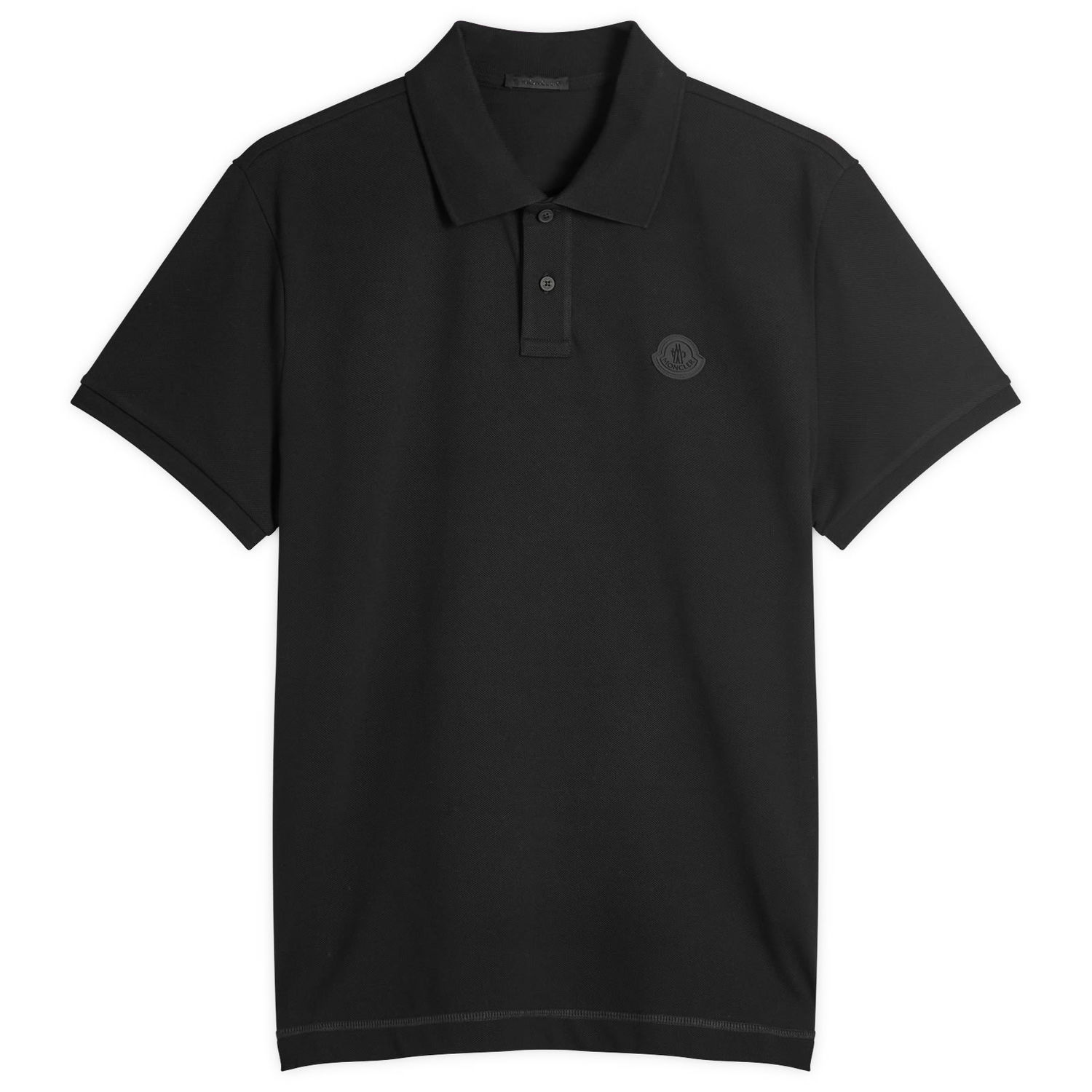 Polo tričko Moncler Short Sleeve Polo, Size Large Čierna | 8A000-12-84556-999, 1