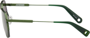 Slnečné okuliare Jacquemus Aviator Sunglasses Zelené | JAC67C4SUN, 2
