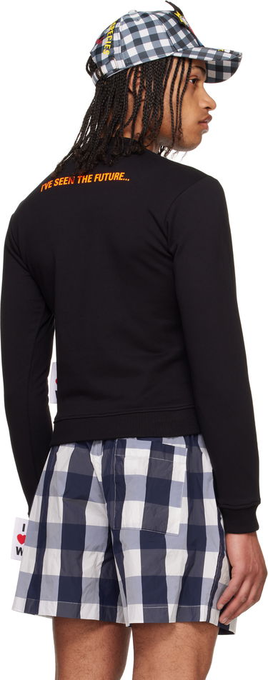 Mikina Walter Van Beirendonck Walter Van Beirendonck Smile Sweatshirt Čierna | 8008, 2
