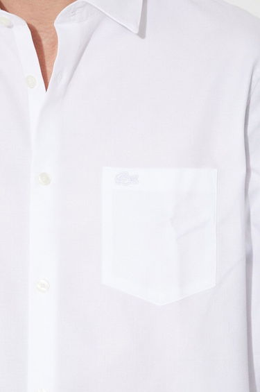 Košeľa Lacoste Lacoste Regular Fit Shirt with Classic Collar Biela | CH8522, 5
