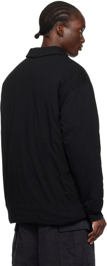 Sveter We11done Padded Long Sleeve Polo Čierna | WD-TT2-24-739-U-BK, 2