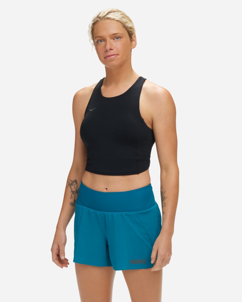 Tielko Hoka One One Elaro Crop Sports Bra Čierna | 1141760-BLK, 0