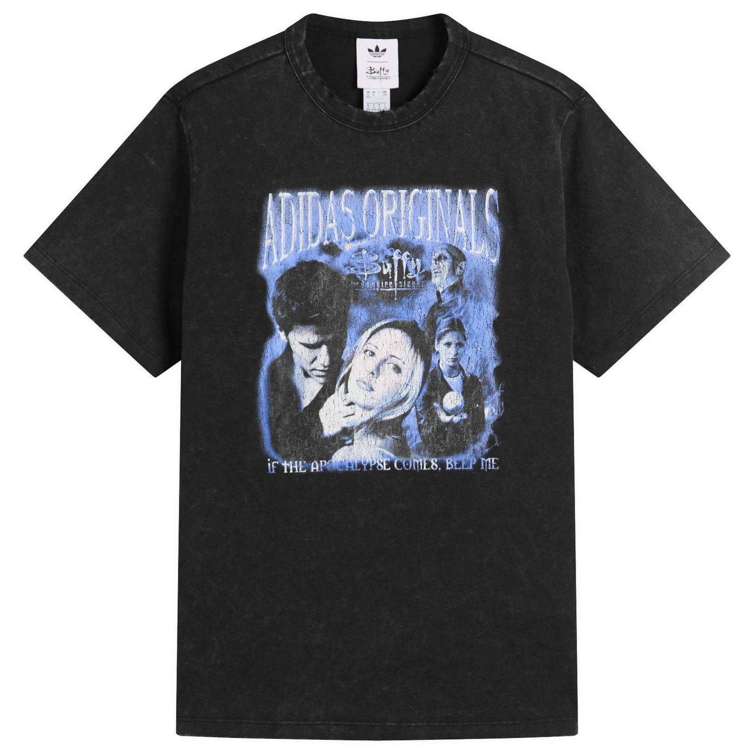 Tričko adidas Originals Buffy the Vampire Slayer Graphic Tee Čierna | JX1278, 1