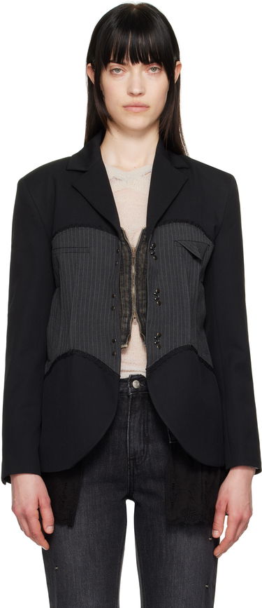 Bunda Andersson Bell Andersson Bell Corset Inserted Blazer Čierna | awa684w, 0