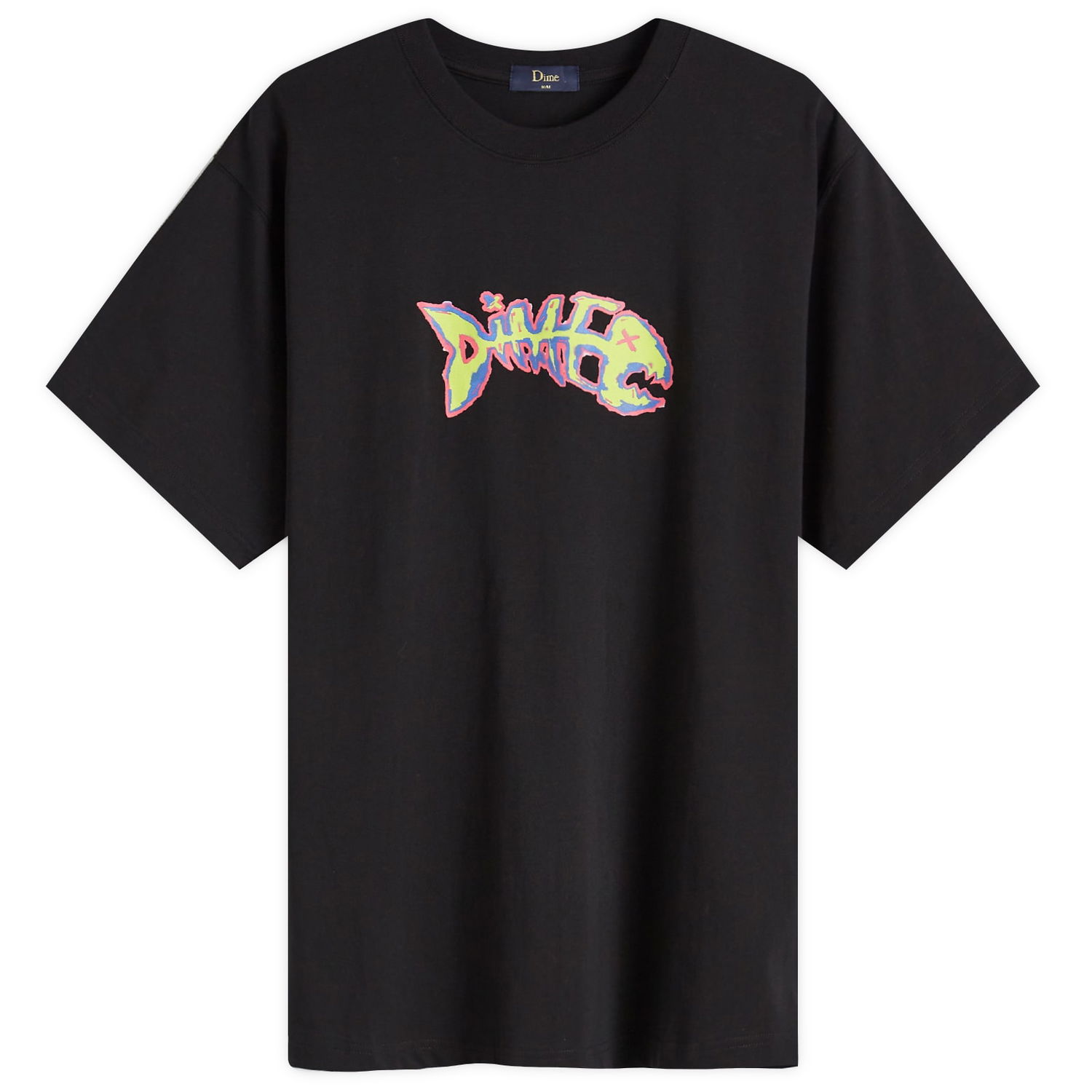 Tričko Dime Bones T-Shirt Čierna | DIMEFA2435BLK, 0