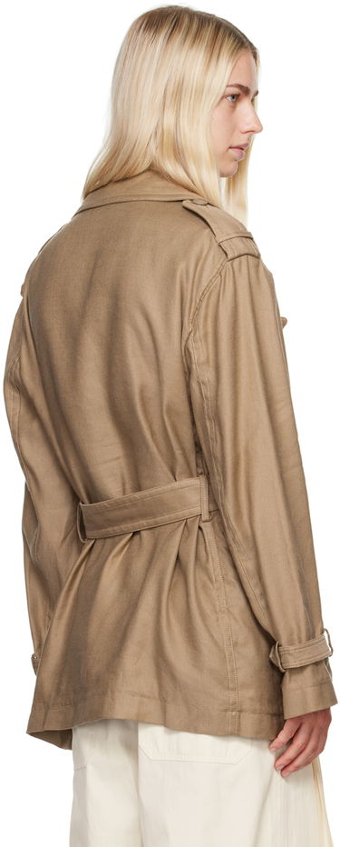 Trenčkot Helmut Lang Helmut Lang Rider Trench Coat Béžová | O04HW401, 2