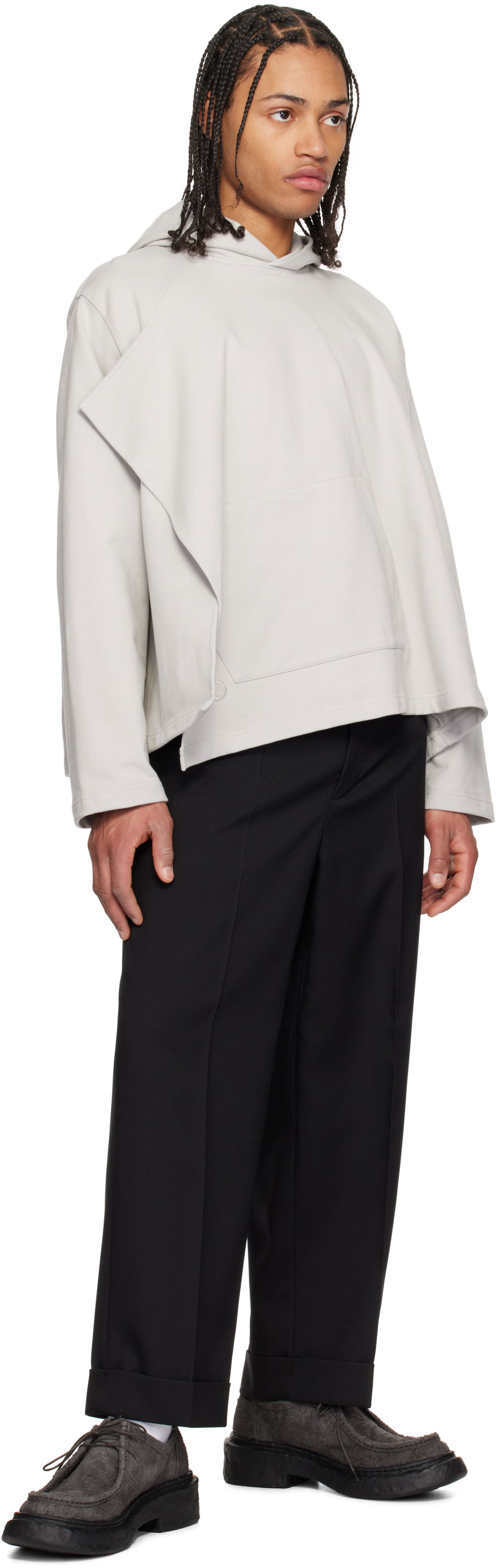 Craig Green Stone Asymmetrical Hoodie