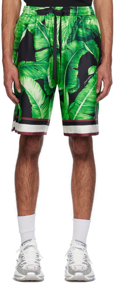Šortky Dolce & Gabbana Printed Shorts Zelené | GV37ATIS1SG, 0
