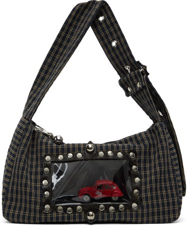 Taška cez rameno Chopova Lowena Chopova Lowena Car Mommy Mini Shoulder Bag with Window Navy | 6446E, 0