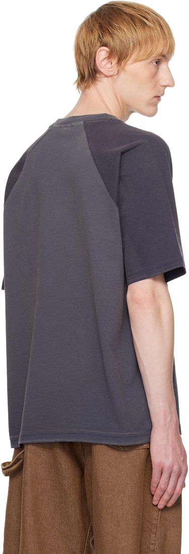 Tričko JW Anderson JW Anderson Garment Dye Oversized T-Shirt Šedá | JT0289-PG1800, 2