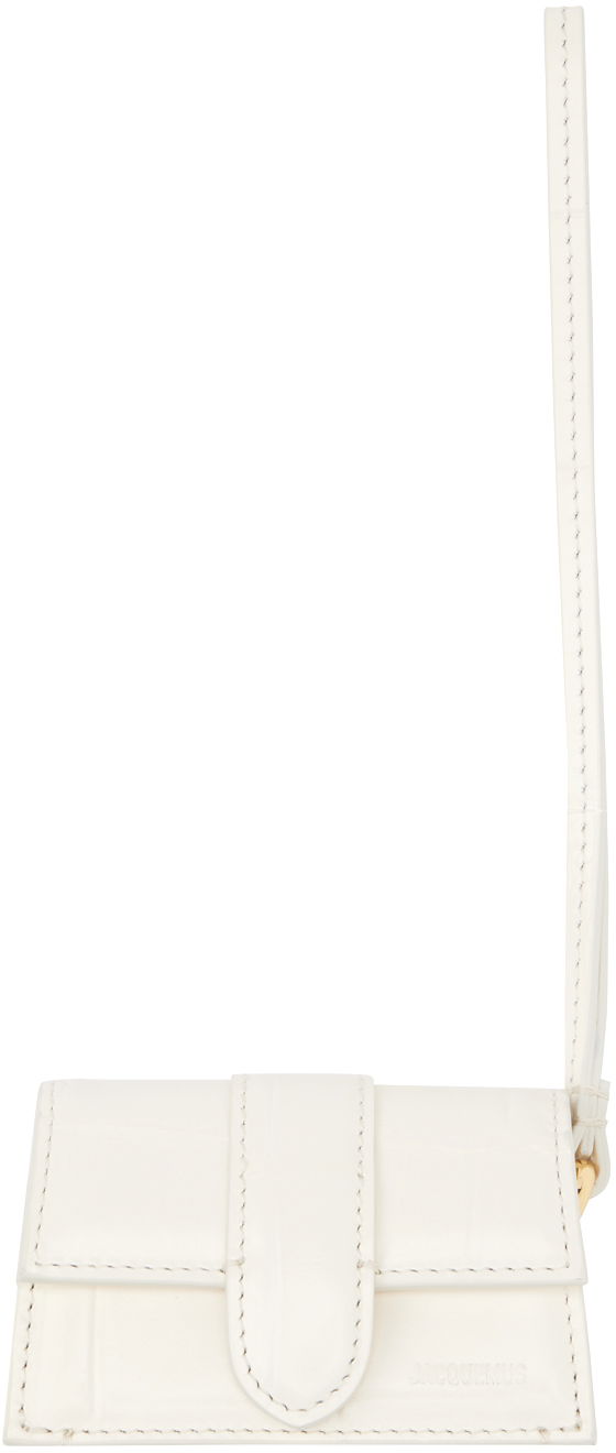 Gadget Jacquemus 'Le Porte Bambino' AirPods Case Biela | 23H233SL117-3164, 0