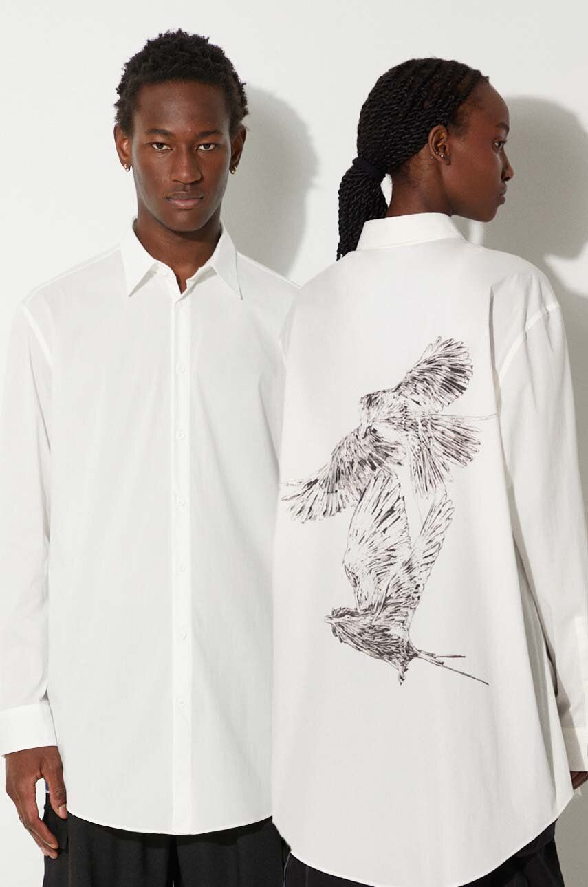 Košeľa Y-3 Graphic Relaxed Shirt Biela | JE9273, 0