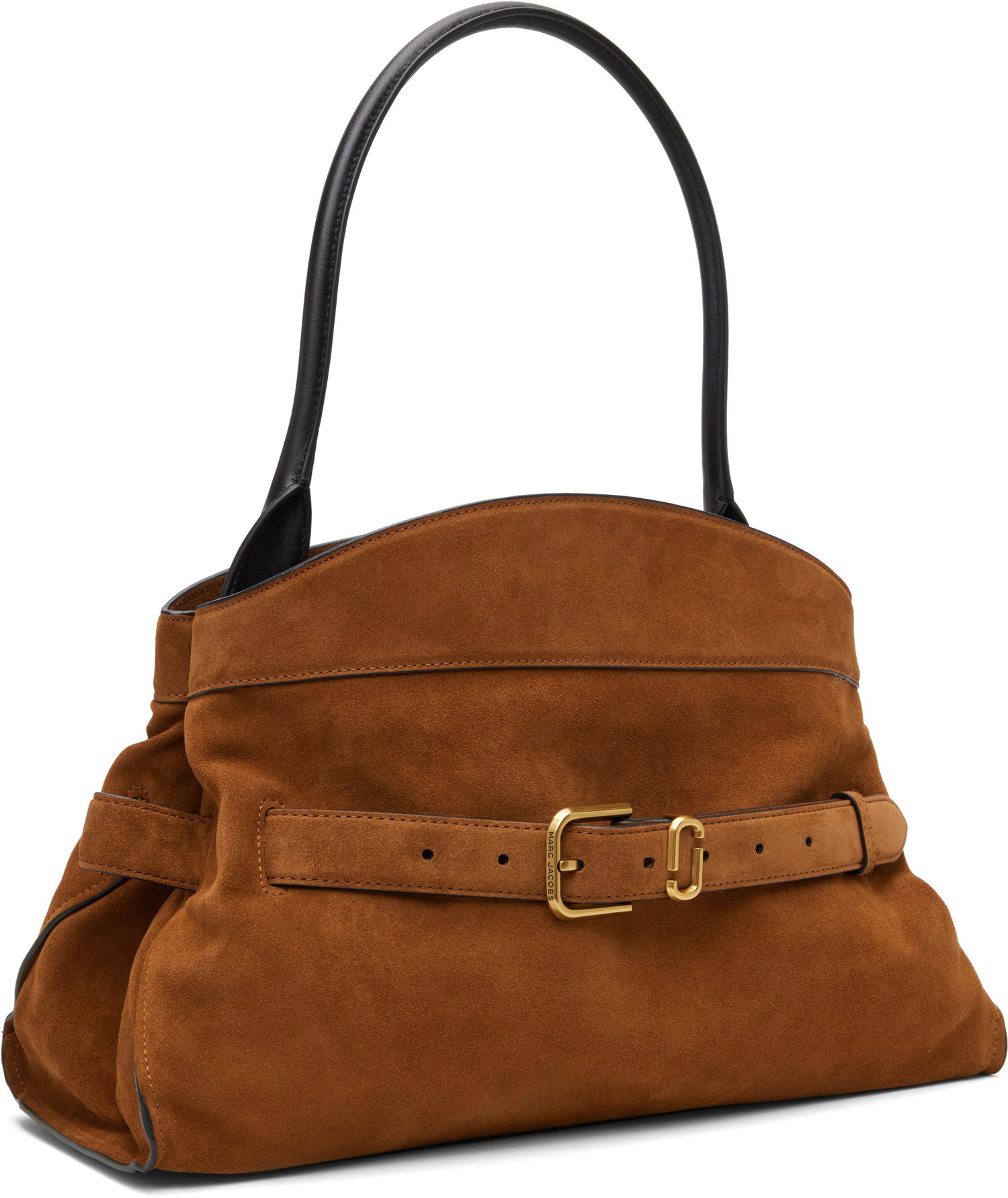 Kabelka Marc Jacobs Suede Dakota Buckle Top Handle Satchel Hnedá | 2F5HSC009H01, 1