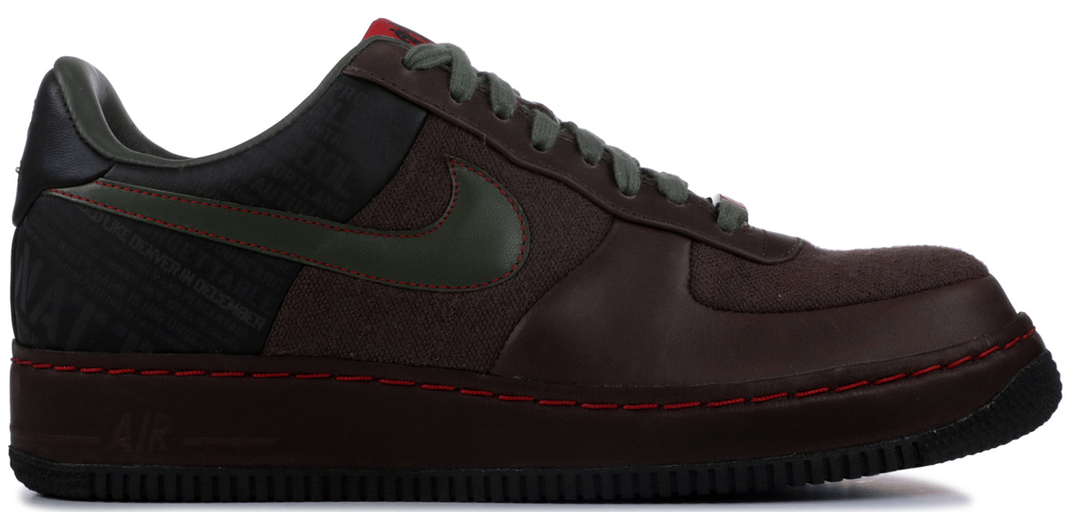 Tenisky a topánky Nike Air Force 1 Low Supreme Original Six Calvin Natt Čierna | 315339-211, 0