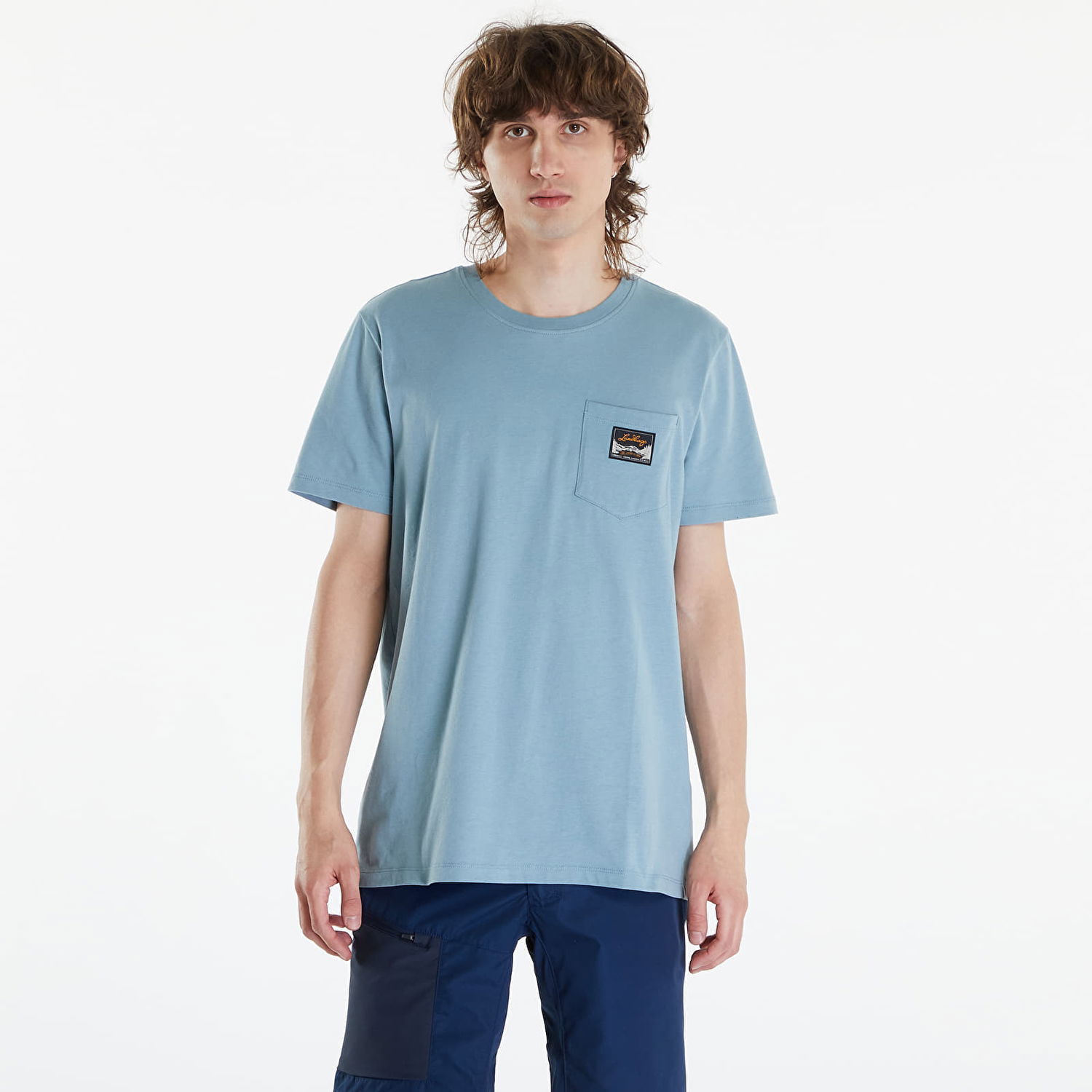 Tričko Lundhags Lundhags Knak Pocket T-Shirt Modrá | 1119099-76500, 0