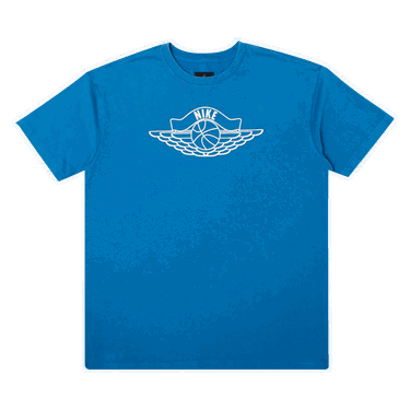 Tričko Jordan Union x NRG Vault AJ Flight Nike x Wings Tee Modrá | BV1329 486, 0