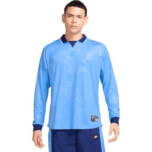 Polo tričko Nike Nike Air Long Sleeve Soccer Jersey Modrá | HM8987