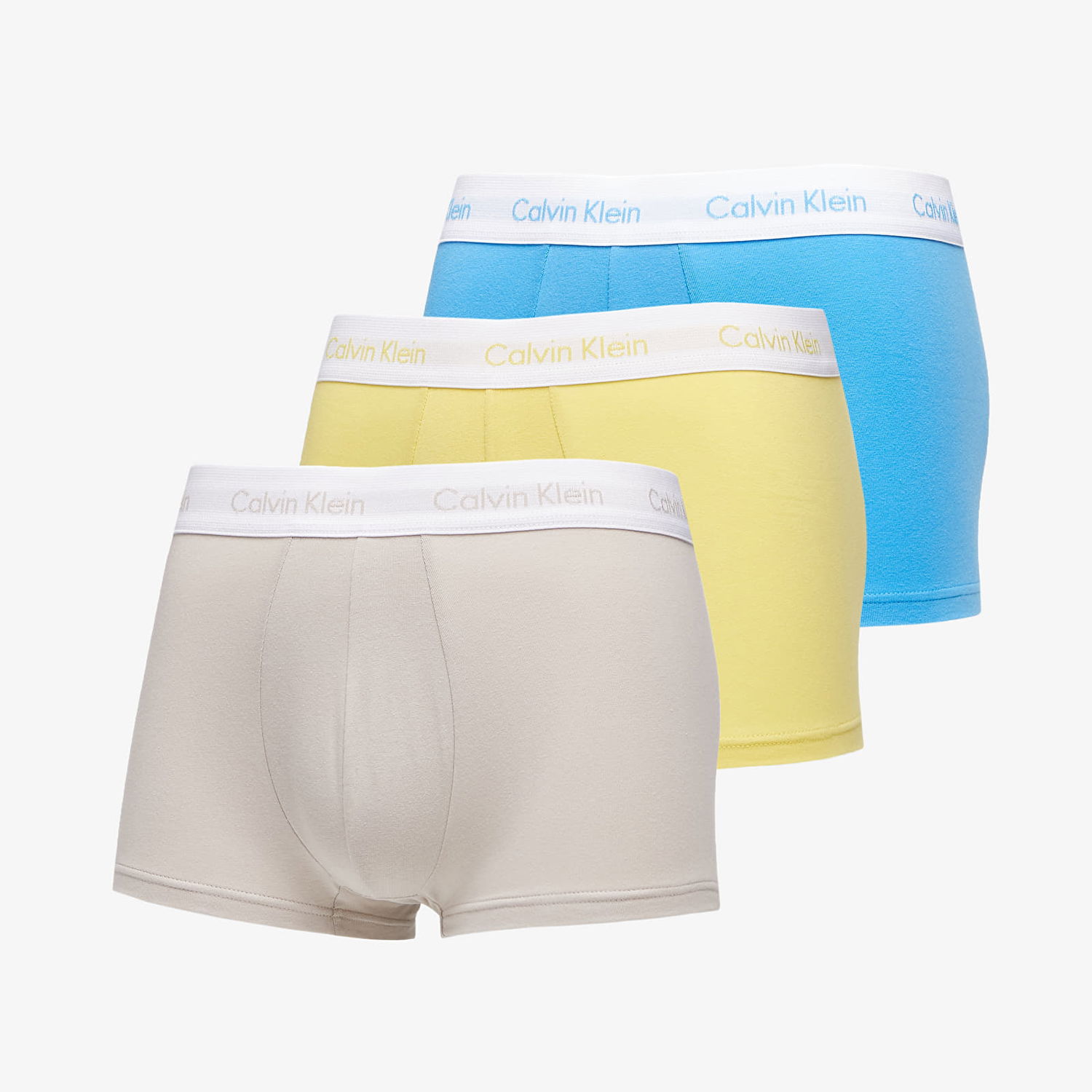 Boxerky CALVIN KLEIN Cotton Stretch Low Rise Trunk 3Pk Rôznofarebný | U2664G 1U5, 0