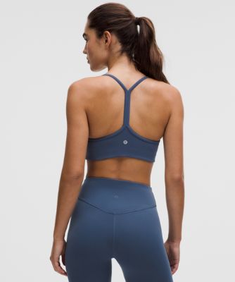 Podprsenka lululemon Evolve Flow Y Light-Support Bra C/D Cups, Size L Modrá | prod20005495, 6