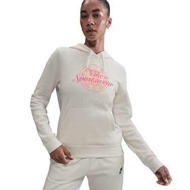 Mikina Nike Sportswear Club Fleece Hoodie Biela | IH8496-133, 0